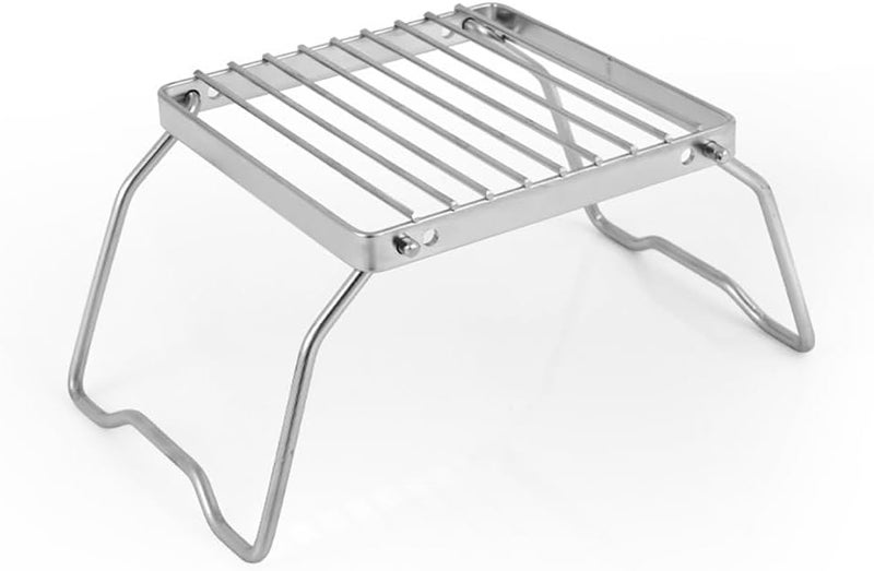 Takelablaze Camp Grill Portable Outdoor Grill Stainless Steel Folding Compact BBQ Camping Hiking Picnics - Image 1